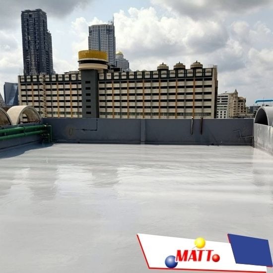 กันรั่วซึม pu waterproof - บริษัทรับทำกันรั่วซึม - แมทท์เคมมี่